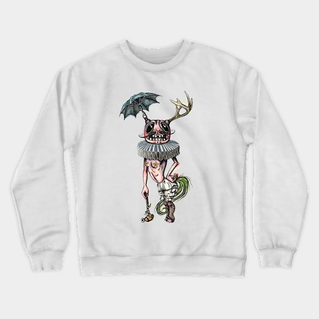 Sir Earnest Picklebottom Crewneck Sweatshirt by Oh Hokey Pokey